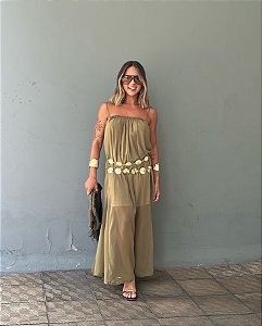Vestido Chiffon Lorena Oliva