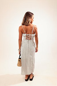 Vestido Poá Camila
