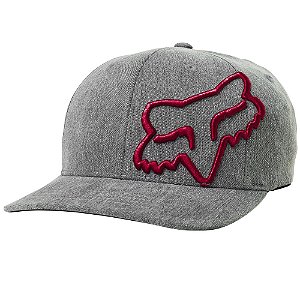 Boné Fox Clouded FlexFit Cinza Escuro