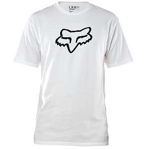 Camiseta Fox Legacy Fox Head Branco Masculino