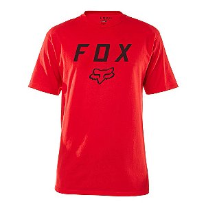 Camiseta Fox Legacy Moth Chilli Vermelho