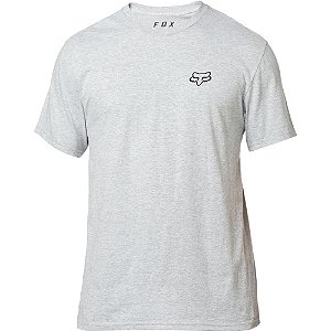 Camiseta Fox Roadie LT Cinza Masculino