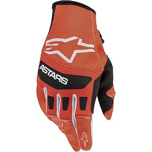 Luva Alpínestars MX Techstar 22 Laranja