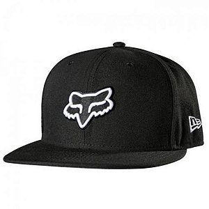 Boné Fox Aba Reta Grounder 59Fifty Preto