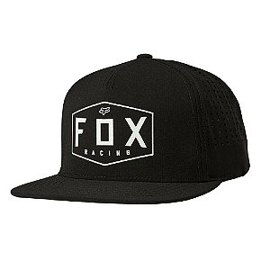 Boné Fox AR Crest Snapback Preto