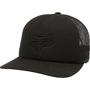 Boné Fox Boundary Trucker Preto