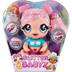 Boneca Glitter Babyz Dreamie Rosa