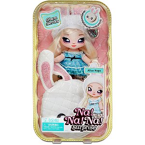Boneca Na!Na!Na! Supresa 2 em 1 Pom Glam Alice Hops