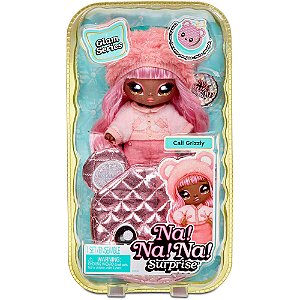 Boneca Na!Na!Na! Supresa 2 em 1 Pom Glam Cali Grizzly