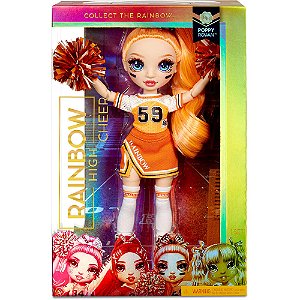 Boneca Rainbow High Cheer Poppy Rowan