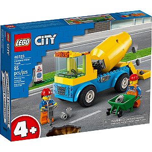 Lego City Caminhão Betoneira 60325 85pcs