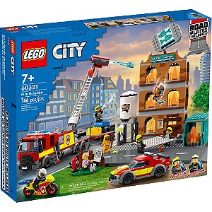 Lego City Corpo De Bombeiros 766pcs
