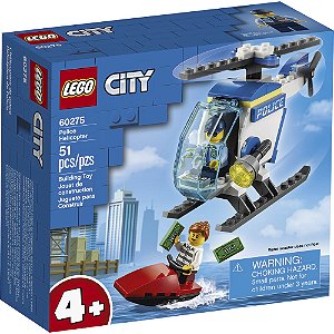 Lego City Helicóptero Da Polícia 60275