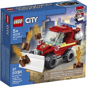 Lego City Jipe De Assistência Dos Bombeiros 60279