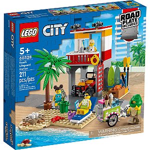 Lego City Posto Salva-Vidas na Praia 60328 211pcs