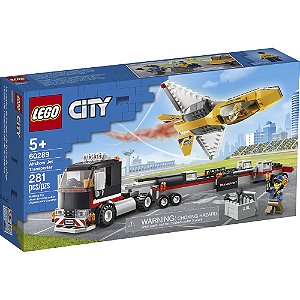 Lego City Transportador De Avião De Acrobacias Aéreas 60289