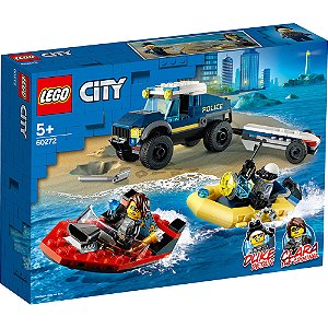 Lego City Transporte de Barco da Polícia de Elite 60272