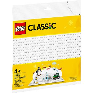 Lego Classic Base de Construção Branca 11010