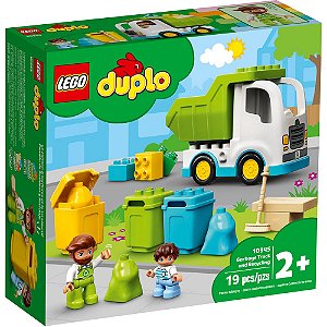 Lego Duplo Caminhão Do Lixo E Reciclagem 10945