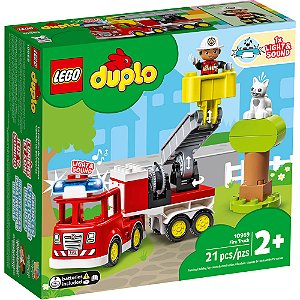 Lego Duplo Caminhao Dos Bombeiros 10969 21pcs
