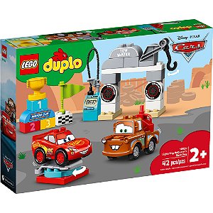 Lego Duplo Dia da Corrida de Relâmpago Mcqueen 10924 - 42pcs