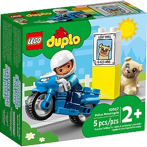 Lego Duplo Motocicleta da Polícia 10967 5 peças