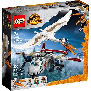 Lego Jurassic World Emboscada de Avião ao Quetzalcoatlus 76947 306pcs