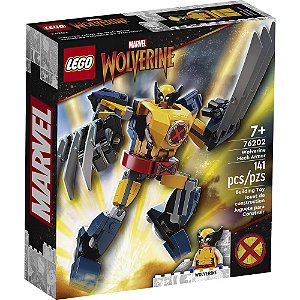 Lego Marvel Armadura Robô do Wolverine 76202 141pcs