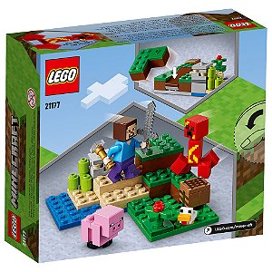 Lego Minecraft A Emboscada do Creeper 21177 72pcs