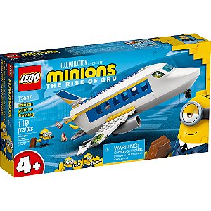 Lego Minions Piloto Minion Recebendo Treinamento 75547