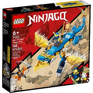 Lego NINJAGO Dragão Trovão EVO do Jay 71760 140pcs