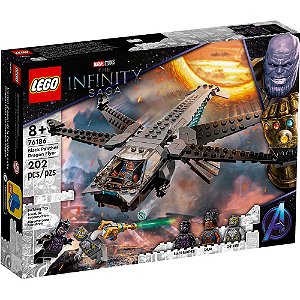 Lego Super Heroes Avião Dragão De Black Panther 76186