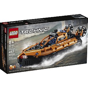 Lego Technic Hovercraft De Resgate 42120