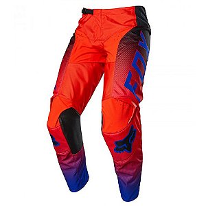Calça MX Fox 180 OKTIV Vermelha