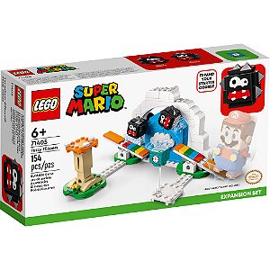 Lego Super Mario Pacote de Expansão - As Nadadeiras de Fuzzy 71405 154pcs
