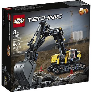 Lego Technic Escavadeira Para Trabalhos Pesados 42121