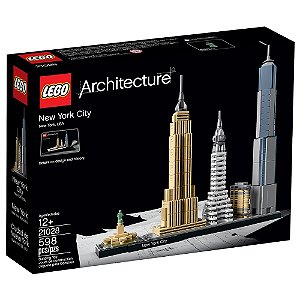 Lego Architecture Cidade de Nova Iorque 21028 598pcs