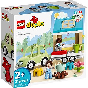Lego Duplo Casa De Familia Sobre Rodas 10986 31pcs