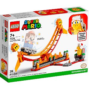 Lego Super Mario Exp Passeio na Onda de Lava 71416 218pcs