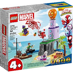 Lego Junior Equipe Aranha No Farol Duende Verde 10790 149pcs