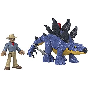 Boneco Mattel Jurassic World Imaginext Stegosaurus GVV64