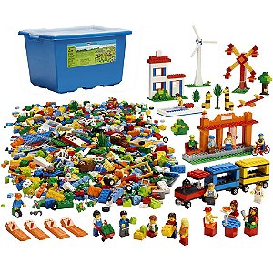 Lego Education Conjunto Inicial Comunidade 9389 1907 peças