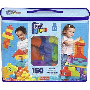 Mega Bloks Mattel Sacola Jumbo Pré Escolar HHM96 150pcs