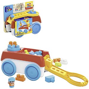 Mega Bloks Mattel Carroça Giratória De Blocos HHN00 20pcs