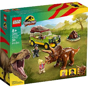 Lego Jurassic World Pesquisa De Triceratops 76959 281pcs