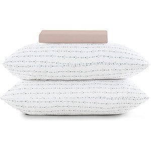 Jogo de Cama Altenburg Minimal Decor TA 3 Peças Casal Branco