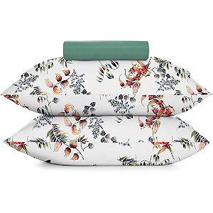 Jogo de Cama Altenburg Vivid Green TA 3 Peças Queen Verde