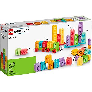 Lego Education Letras 45027 130 Peças