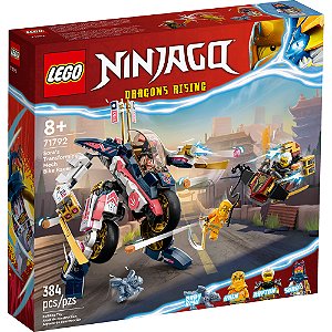 Lego Ninjago Robo Moto Corrida Mutável De Sora 71792 384pcs