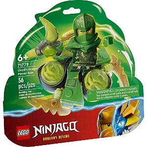 Lego Ninjago Giro Spinjitzu Poder Dragão Lloyd 71779 56pcs